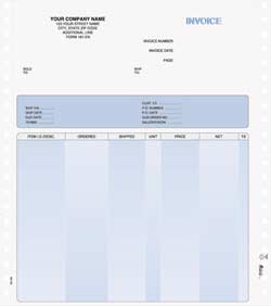 INV181EN Continuous Invoice