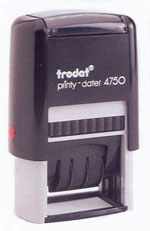 Dater Stamp with Your Imprint - Self-Inking