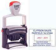 DL5460 Date Stamp - Self-Inking With Your Imprint