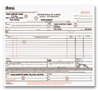 BL601 Bill of Lading - Carbon, Snap-A-Part