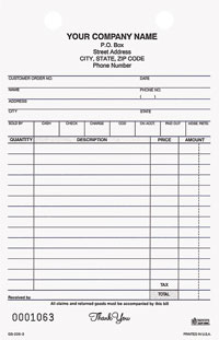 Register Form GS226 General Sales - Carbonless