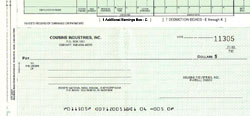 WFP300CT TOP-WRITE PAYROLL CHECK