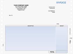 INV107EN Continuous Invoice