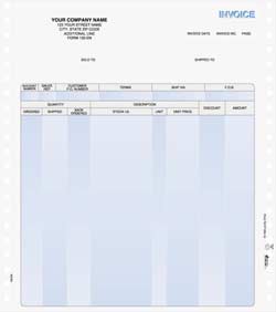 INV135EN Continuous Invoice