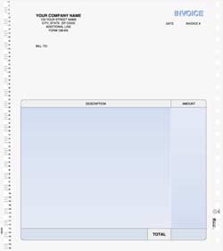 INV138EN Continuous Professional Invoice