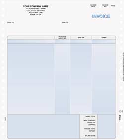 INV144EN Continuous Invoice