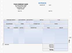 INV155EN Continuous Inventory Invoice