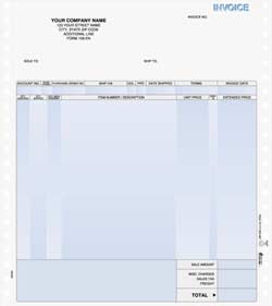 INV159EN Continuous Invoice