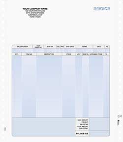 INV173EN Continuous Invoice