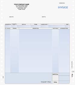 INV176EN Continuous Invoice