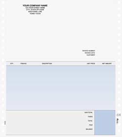 INV179EN Continuous Invoice