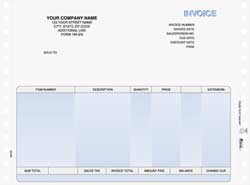 INV194EN Continuous Invoice