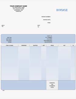 LINV9104 Laser Invoice