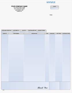 LINV9110 Laser Invoice
