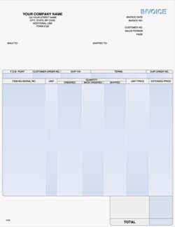 LINV9122 Laser Invoice