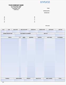 LINV9132 Laser Invoice