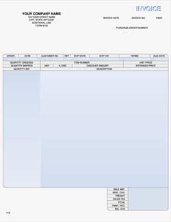 LINV9133 Laser Invoice