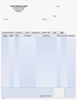 LINV9185 Laser Invoice