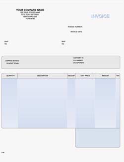 LINV9186 Laser Invoice