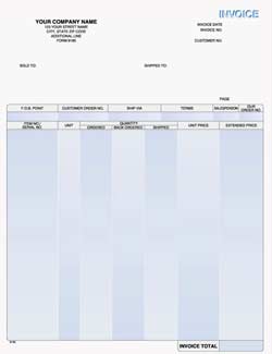 LINV9195 Laser Invoice