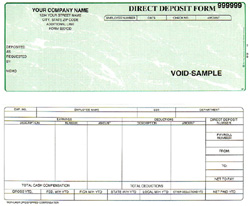 PC218DD Continuous Direct Deposit