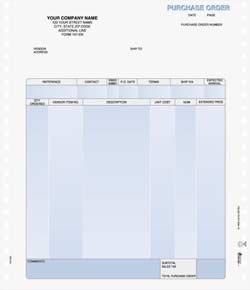 PO747EN Continuous Purchase Order