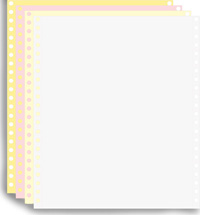 Continuous  Blank  Paper Stock, EN359711 - 9-1/2 x 11