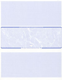 WLSTK2MBRF Blank Laser Middle Check Stock - Reflex Blue Marble Laser Checks