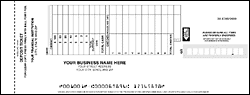 DEL100059 Carbonless Deposit Ticket Book Retail Format