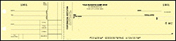 DEL53232 Window Envelope Check, 3-On-A-Page