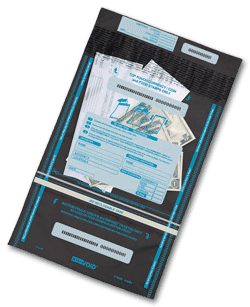 DEL53858 Dual Pocket Security Deposit Bags