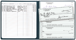 DEL54031 3-On-A-Page Executive Deskbook Checks