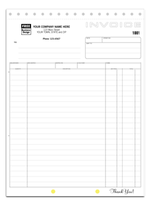 DF106 Large Invoice - Detached Carbonless