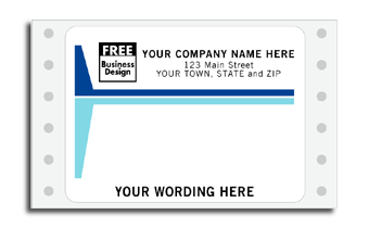 DF1214 Continuous Mailing Labels