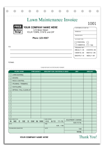 DF123 Lawn Maintenance Invoice - Detached Carbonlesss