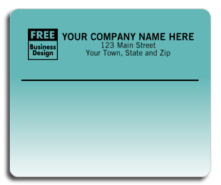 DF12696 Laser Mailing Labels - Teal