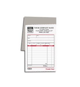 DF2540 Small Sales Book - Detached Carbonless
