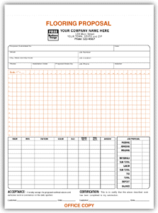 DF265 Flooring Proposal - Carbonless