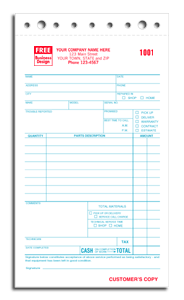 DF308 Service Order