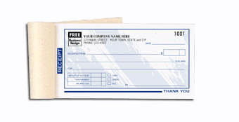 DF691T Pocket Size Receipt Book - Carbonless