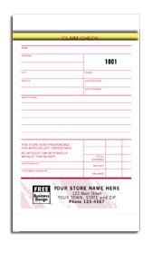 DF765T 3-in-1 Repair Order/Envelope - Detached with Carbons