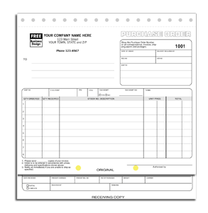 DF90 Purchase Order - Detached Carbonless