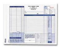 ARO657 Auto Repair Order Form, Snap-A-Part - Carbon