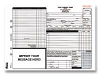 ARO682 Auto Repair Order Form, Snap-A-Part - Carbon