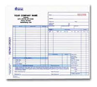 AROCC600 Auto Repair Order, Snap-A-Part - Carbonless