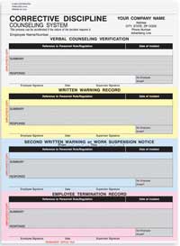 CDCC374 Employee Corrective Discipline Form