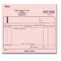 CM579 Credit Memo, Snap-A-Part - Carbon