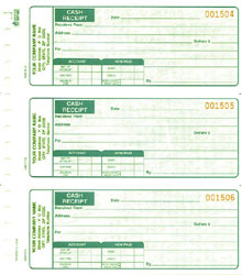 CRB118 Receipts, Wire-O-Book - Carbonless