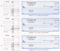 DFC142 General Expense Checks, 3-On-A-Page