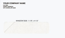 Envelope ENV9913 Single Window 6-3/4 - Imprinted